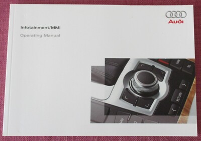 AUDI MMI NAVIGATION SAT NAV / AUDIO / PHONE HANDBOOK. A6 S6 A8 S8 Q7 (ACQ 9439)