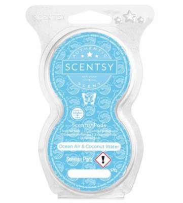 Scentsy Pods Blue Agave & Melon Scent Fragrance (1 Pack of 2 Pods) Retired  NEW