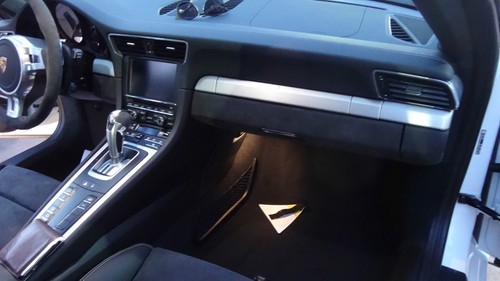 Porsche 991 GTS GT3 Inférieur Tableau PANEL'S Restauré Noir Blanc Pepita Tissu - Photo 12 sur 24