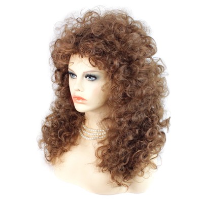 curly two tone wigs