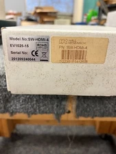 Hall Research HDMI Switcher SW-HDMI4 Open Box NEVER USED