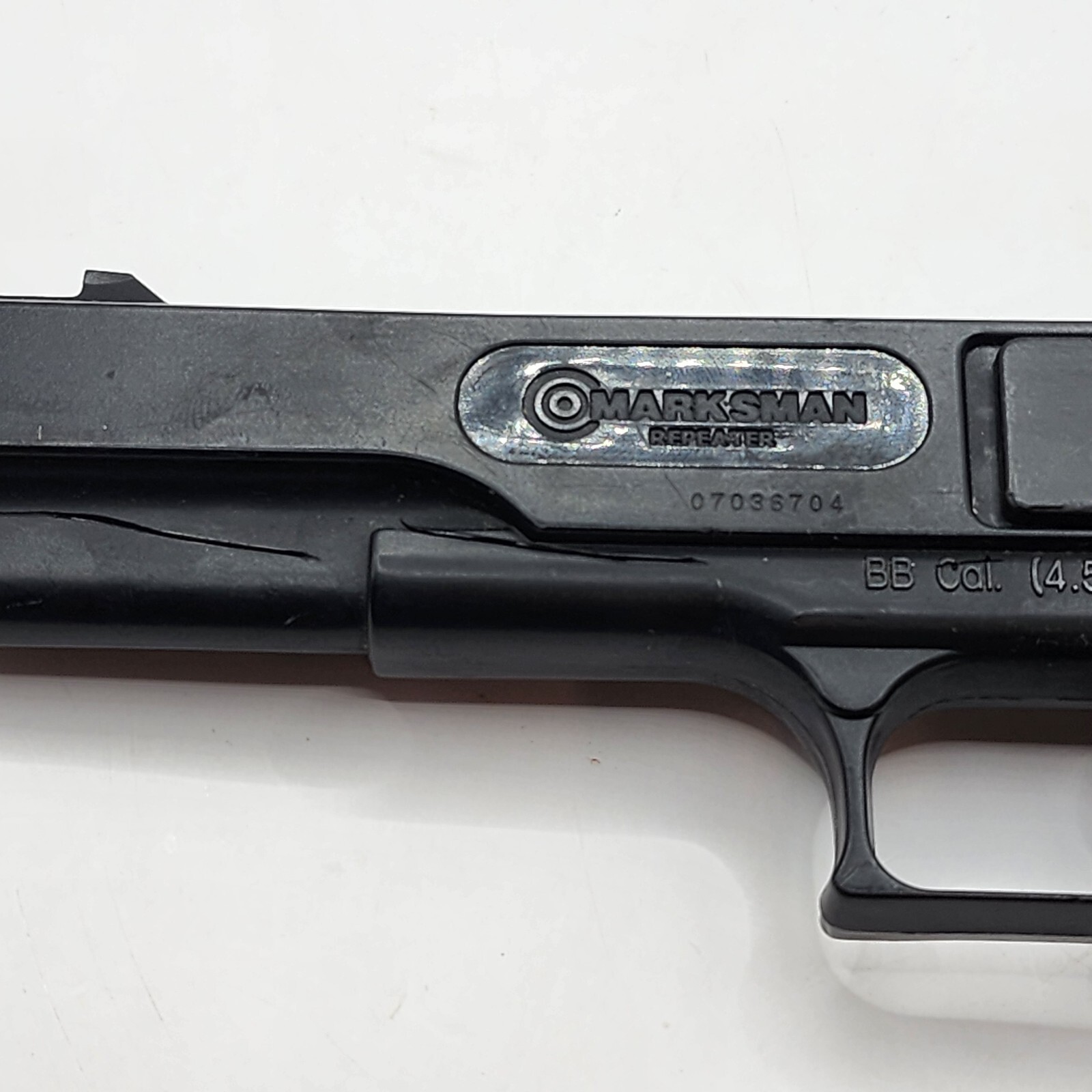 VTG. MARKSMAN PISTOL REPEATER .177 CAL BB PELLET AIR GUN HUNTINGTON