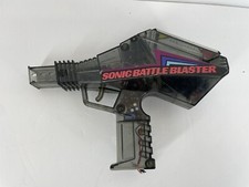 Sonic Battle Blaster Kusan Sci-fi Toy Gun 1980s Vintage tested works