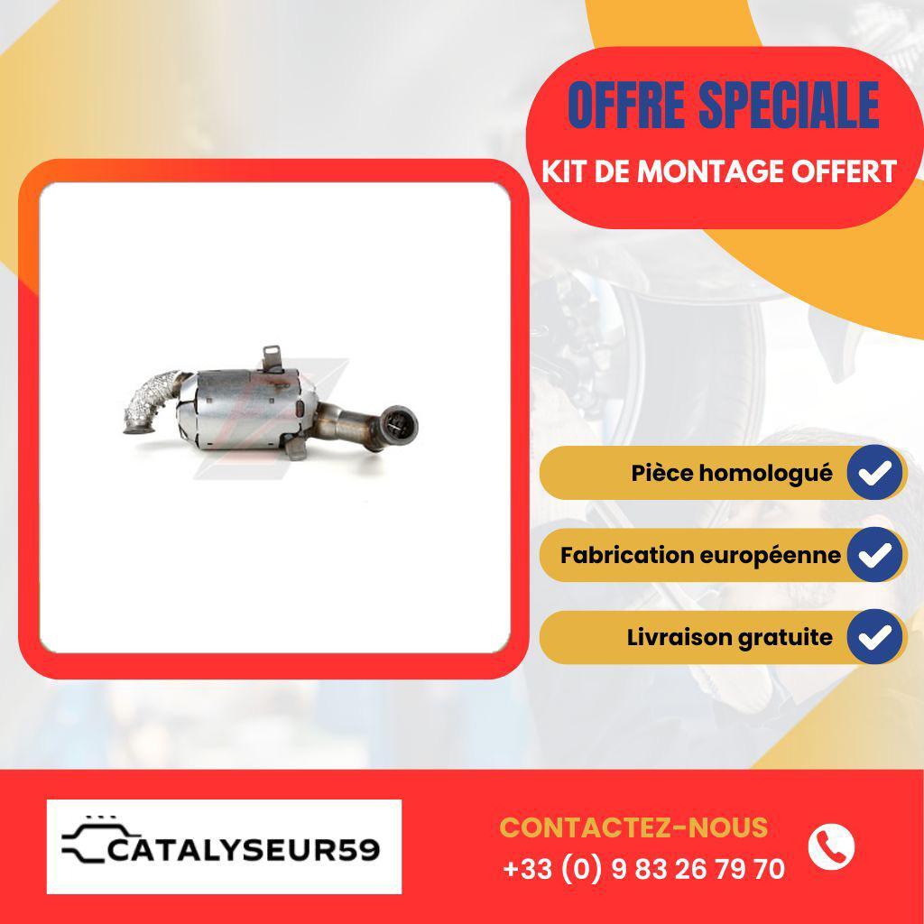 Catalyseur 5008 1.6 BlueHDi 120cv à haute réduction d'émissions diesel DV6FC