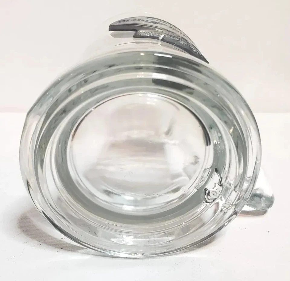 Taza de cerveza de vidrio Winnipeg Blue Bombers. Logo de peltre 500 ml. Nunca usado Foto 2 de 4