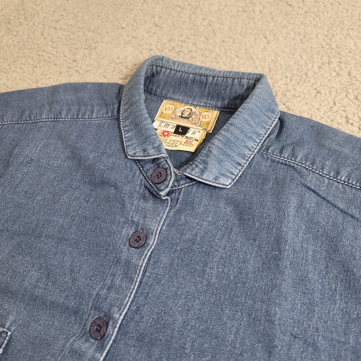 Vintage Gene Ewing BIS Chambray Shirt Women