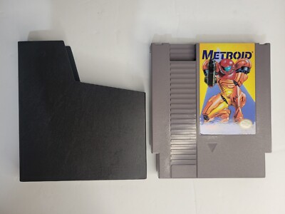 Metroid Nes Nintendo Entertainment System Yellow Label