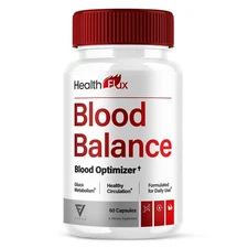 Health Flux Blood Support Supplement, HealthFlux Pills (60 Capsules)