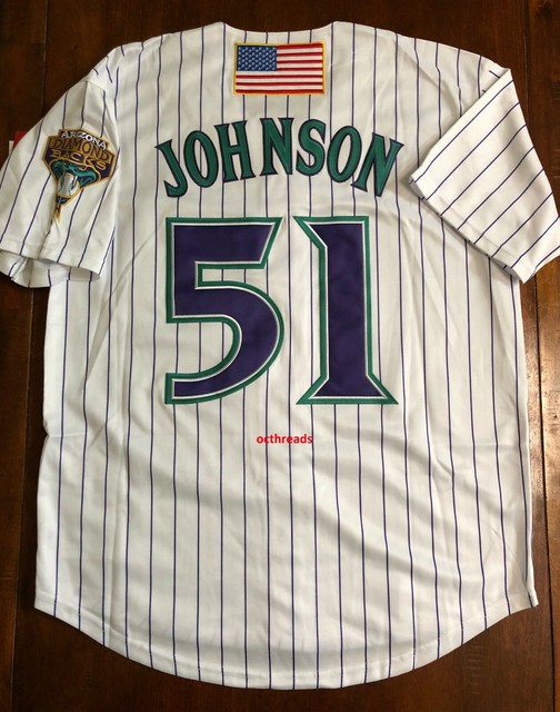 randy johnson diamondbacks throwback jersey