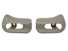 OC Sun Visor Trim Caps Set for Mercedes R129 SL500 SL600 1994-2001 Orion Gray 