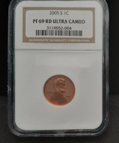 2005-S LINCOLN CENT - NGC PF 69 RD ULTRA CAMEO - 004