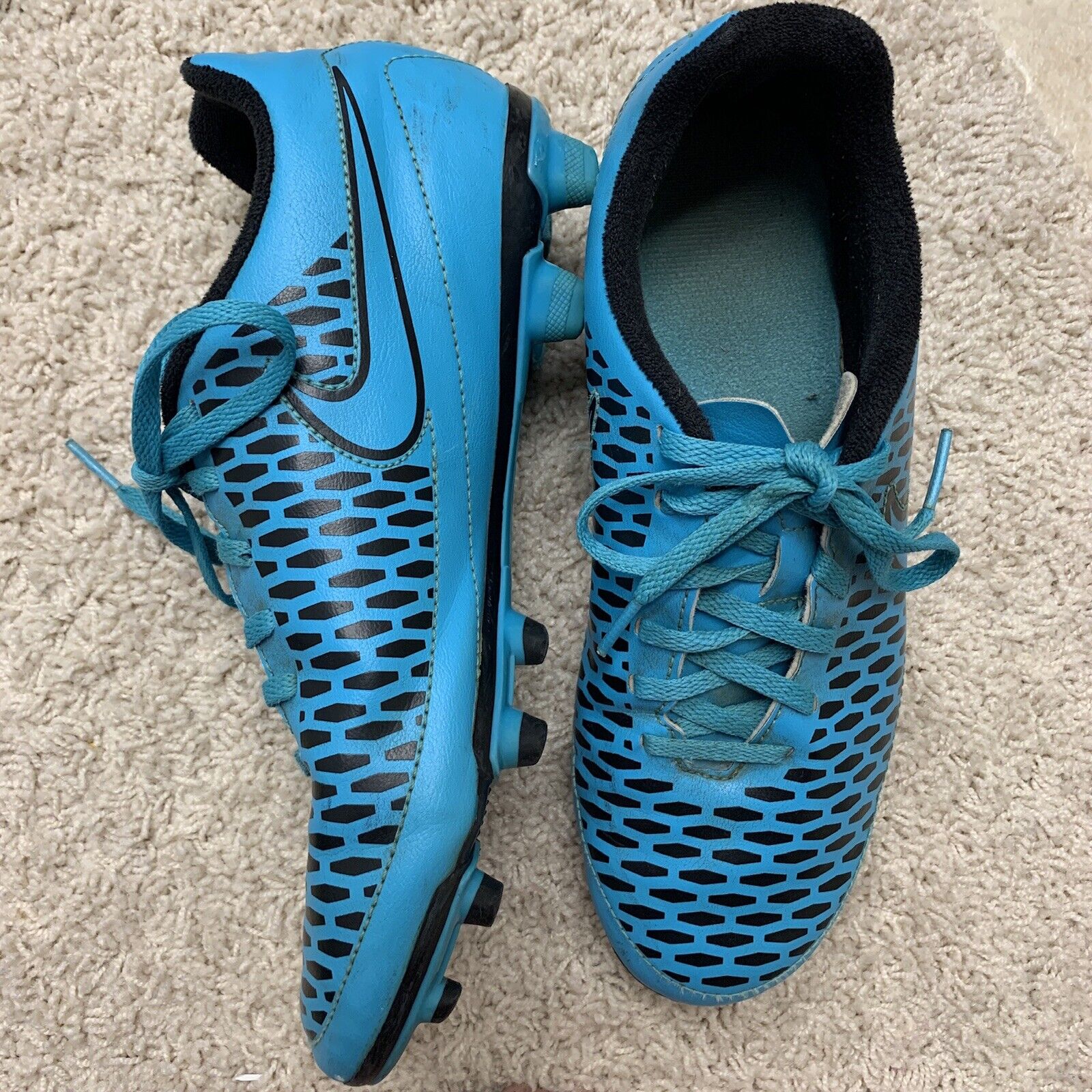 Nike Mens Magista Ole Soccer Cleats Turquoise Black 651343-440 | eBay