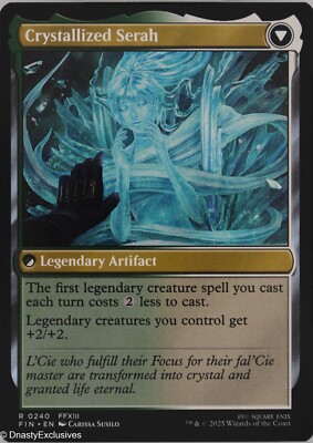 MTG: FINAL FANTASY Serah Farron // Crystallized Serah Regular MTG: FINAL FANTASY Serah Farron // Crystallized Serah Regular
