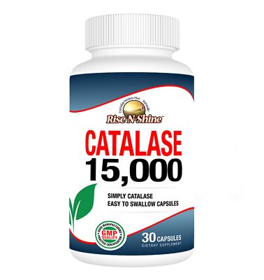 RISE-N-SHINE Catalase 15000 30 Capsules Clearance Sale