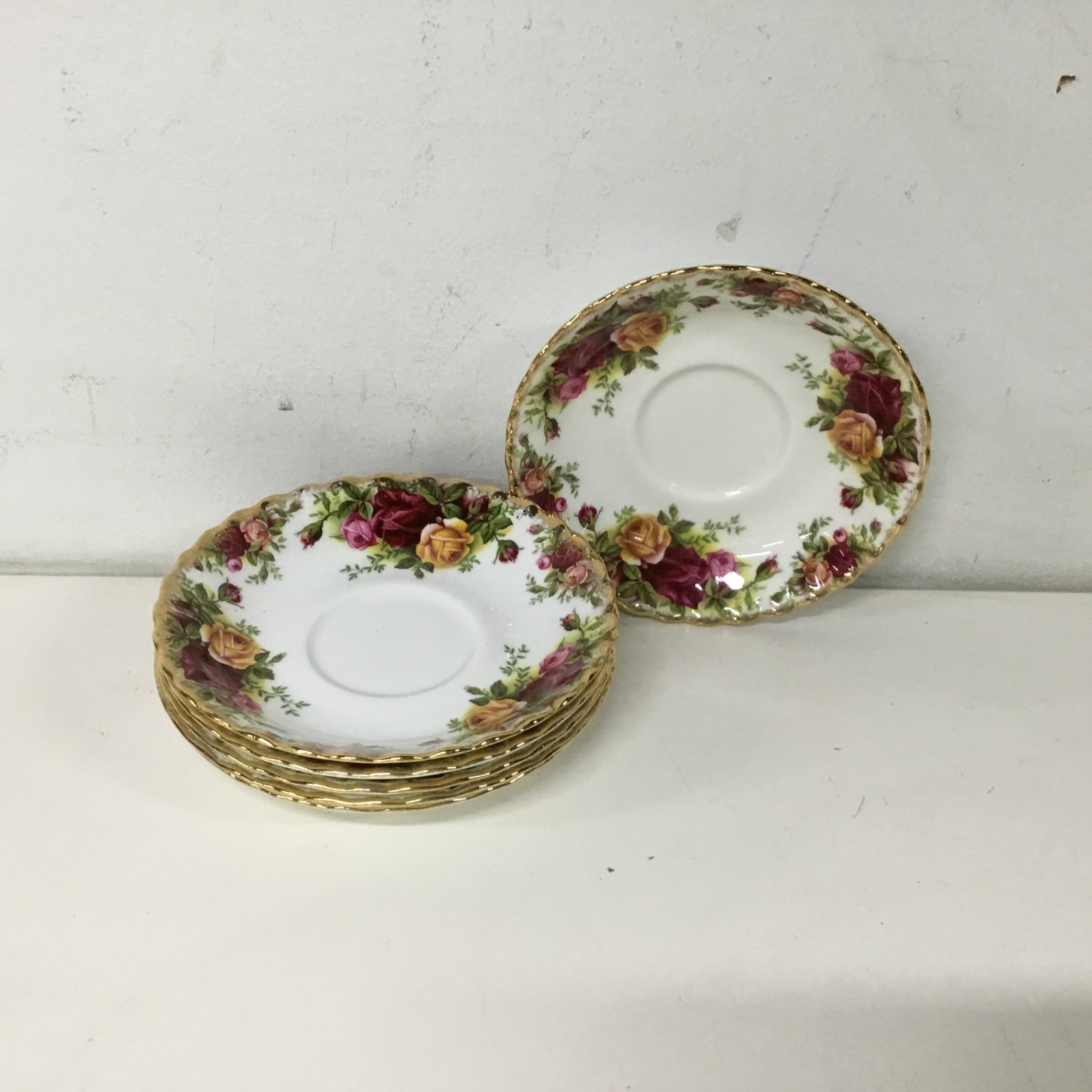 Royal Albert Bone China Old Country Rose Tea Set 19 pcs (75) 805 eBay