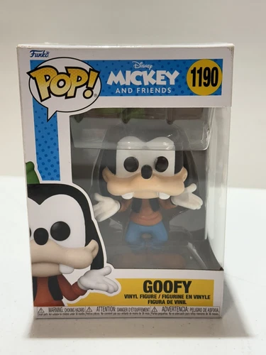 FUNKO POP! GOOFY DISNEY MICKEY AND FRIENDS FIGURE #1190 NEW