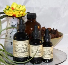DEVIL'S CLAW Tincture Analgesic Inflammation PAIN Organic Folk Remedy Extract ~