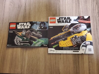 Lego Star Wars 75168 Yoda 75281 Anakins Starfighter Instruction
