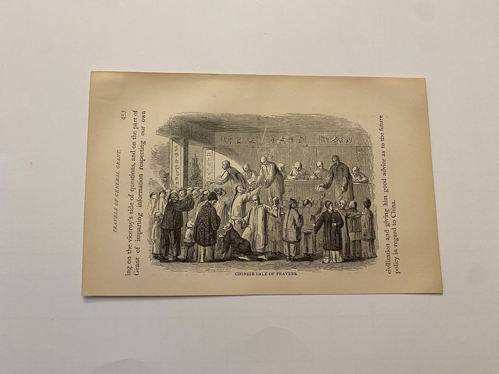 Prayer Robe Chinese Religious Sale of Prayers Qing Dynasty China c. 1881 Print | eBay