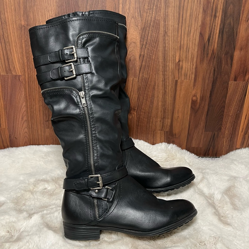 White Mountain Womens Remi Riding Boots 