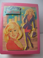 Vintage Fashion Doll Trunk No. 10350 Pink 3D 