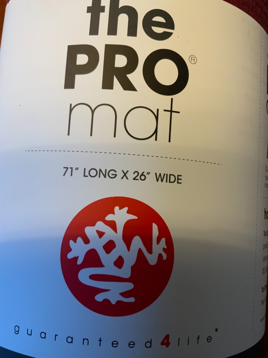 Manduka Pro Mat 71' Long X 26' Wide, Color Verve | eBay