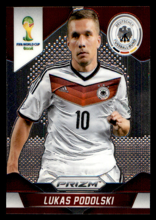 2014 Panini Prizm FIFA World Cup Lukas Podolski    #92 Germany