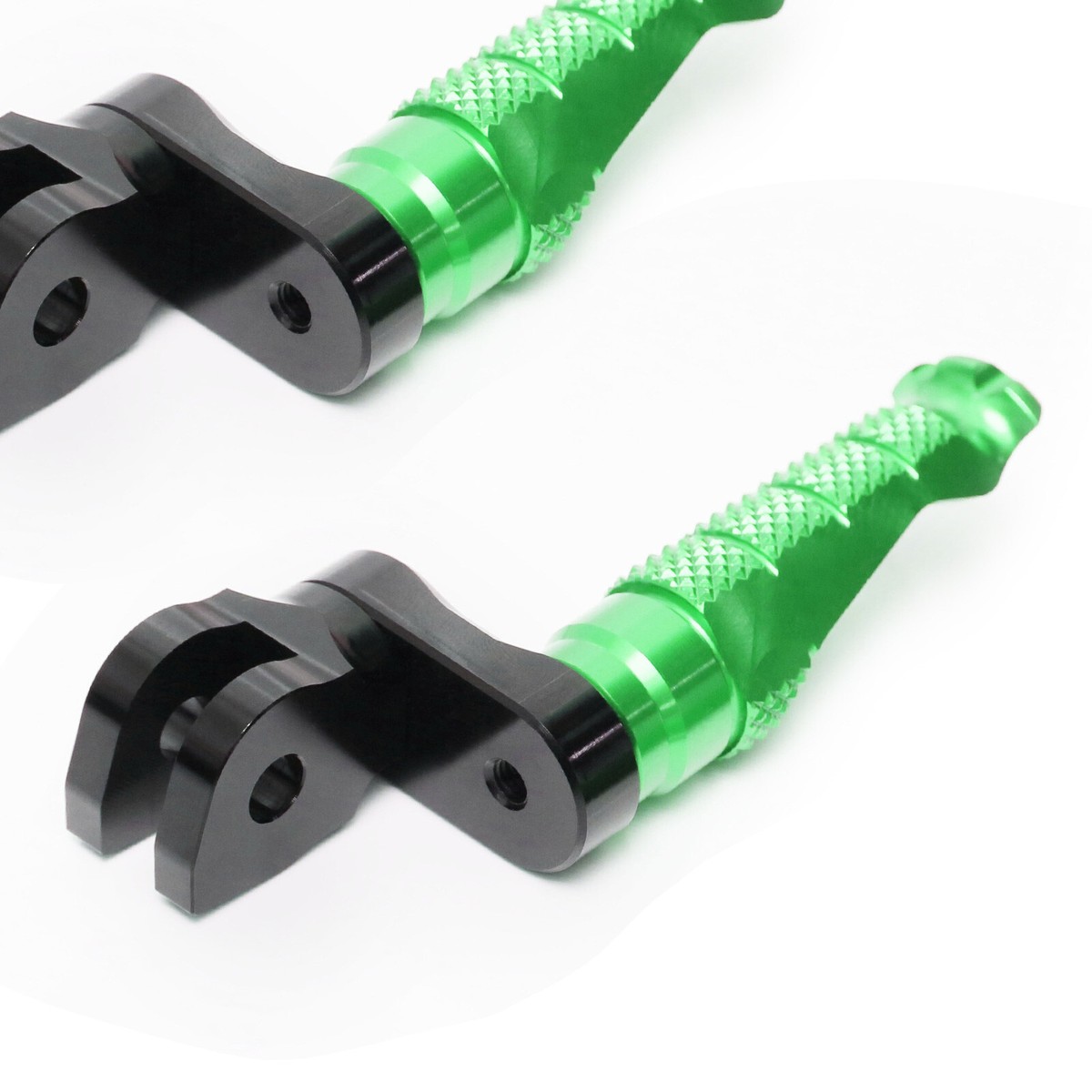 根付 Green R-FIGHT 40mm Front Riser Extender Foot Pegs For