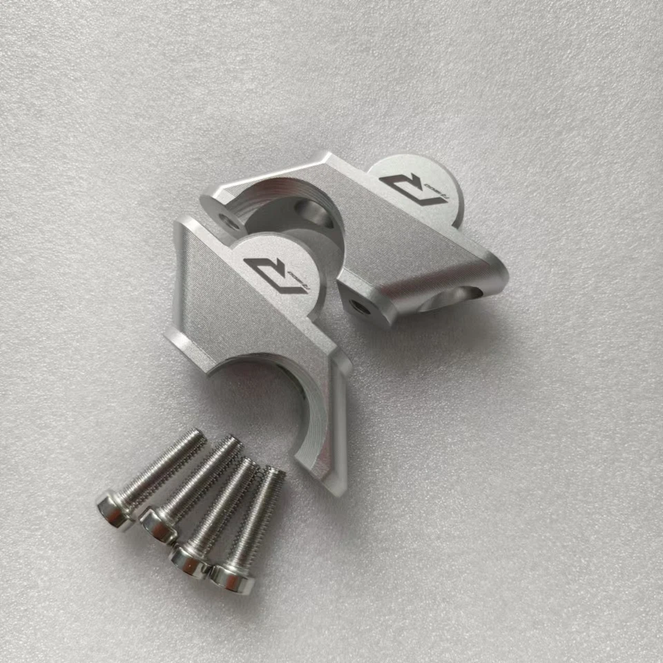 Elevador de manillar CNC para BMW R1200R LC 2015-2019 2018 soportes de abrazadera de elevación Foto 4 de 4