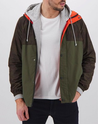 khaki green lightweight jacket