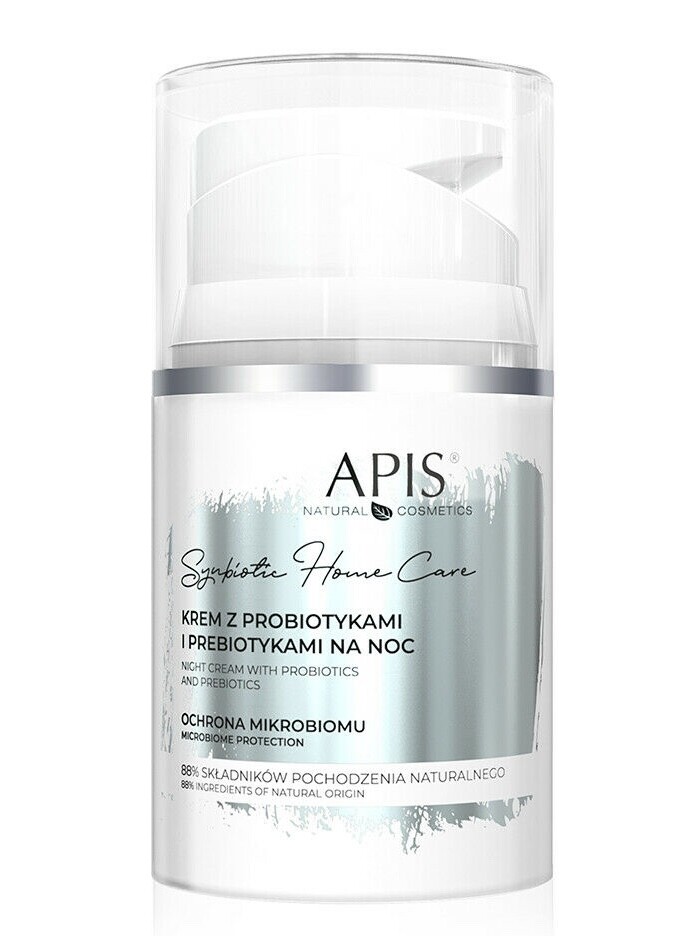 Apis Natural Cosmetics Synbiotic Home Care Night Nourishing Cream With Prebiotics 50 Ml - Image 2