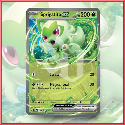 #ad Pokemon TCG: Scarlet amp; Violet Promo Card Sprigatito ex 087 SVP $3.00