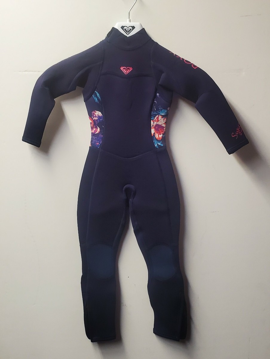 ROXY Girls' 3/2 SYNERGY BZ Wetsuit - Purple - Young Girls