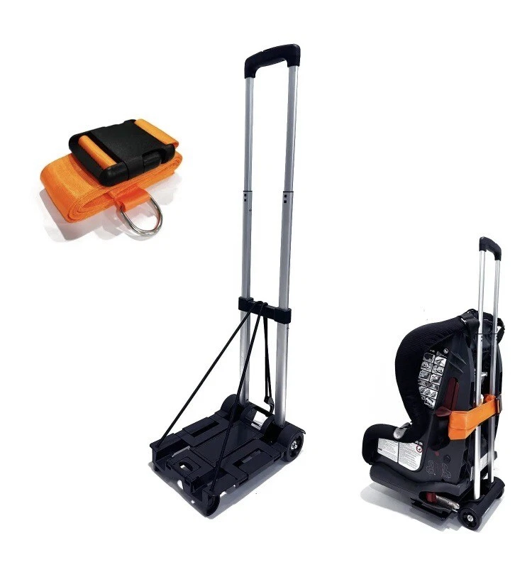 Car seat travel outlet trolley