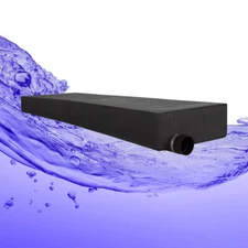 42 Gallon RV Holding Tank 66" X  21" X  9" 0366H Black Waste Water