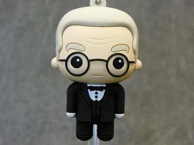 Batman NEW * Alfred Clip * Blind Bag Anniversary 1989 Key Chain Monogram - Image 1 of 4
