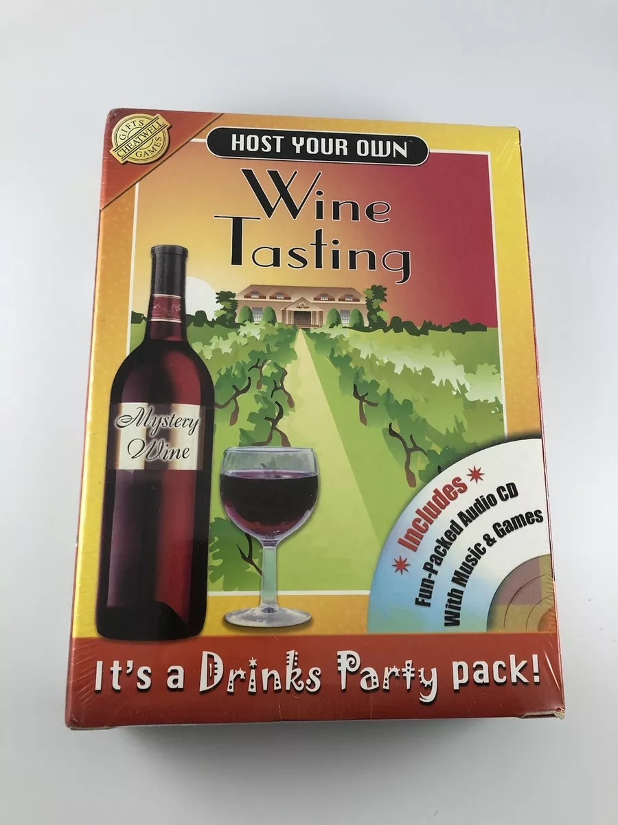 A Wine Tasting Themed Murder Mystery Game Kit