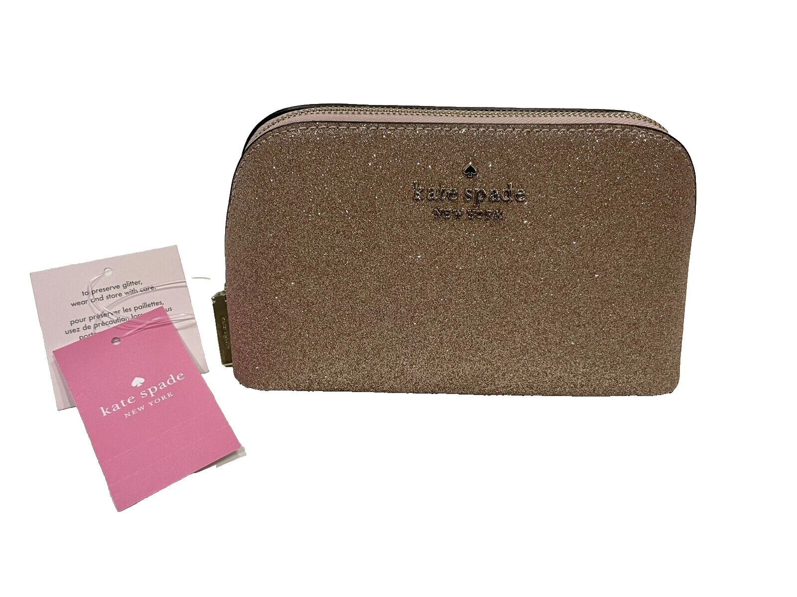 kate spade new york Faux Leather Makeup Bags & Cases