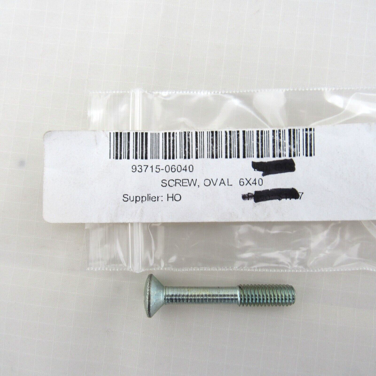 Honda OEM 6x40 Countersunk Oval Screw Bolt 93715-06040 | eBay