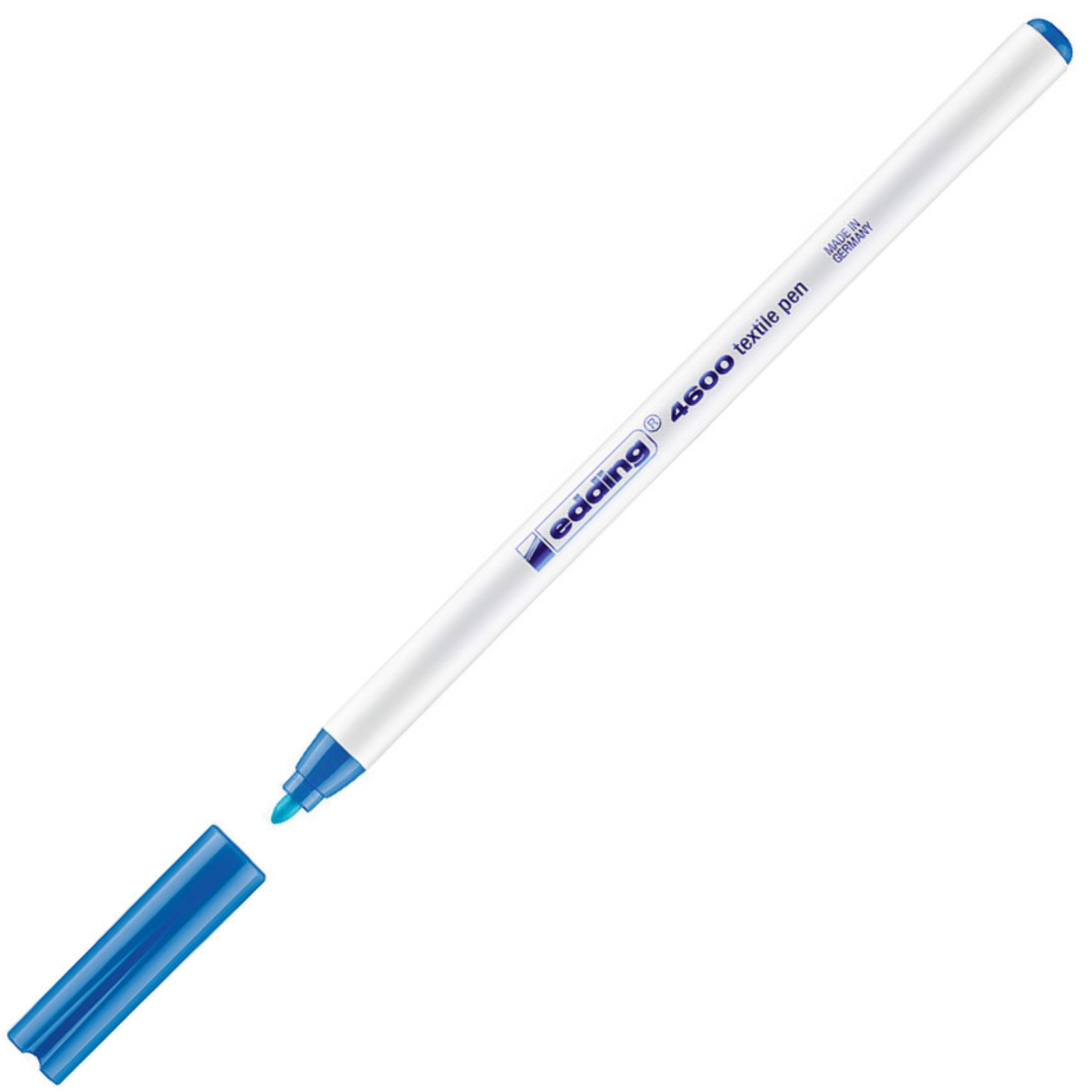 MARCATORE PER TESSUTO 4600 - PUNTA TONDA 1,00MM - AZZURRO - EDDING