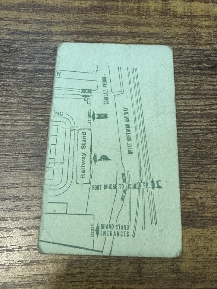 Ticket 1971 NORTHERN IRELAND V Wales FOOTBALL STUB eBay