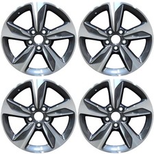 Honda Odyssey 2018-2024 18 Oem Wheels Rims Set Charcoal Machined 42700thra21