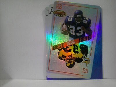 2001 Bowman's Best Bets Minnesota Vikings Football Card #BB4 Michael Bennett