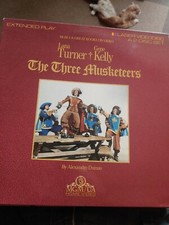 The Three Musketeers Gene Kelly And Lana Turner  Laserdisc 2 Disc set VG