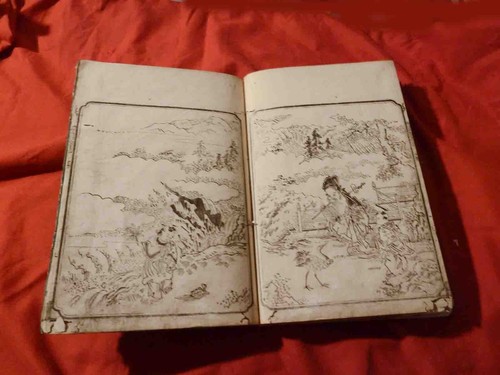 1798 ? KO-GAFU or Book of Old Japanese Paintings. 48 paintings Pre-Meiji 1868 - Picture 9 of 11