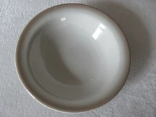 Wallace China Restaurant-Tan/Brown Rim -California-Cereal Bowls-Set of 4