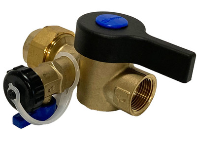 KD Navien Plumb Easy Valve Set Hot and Cold Water Isolation Valves V2 GXXX002139