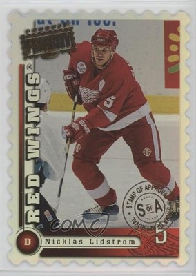 1997-98 Donruss Priority Stamp of Approval 92/100 Nicklas Lidstrom #43 HOF 2d8