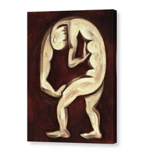 Surreal Inner Strength Canvas Print by Tommervik | Modern Figurative Wall Decor