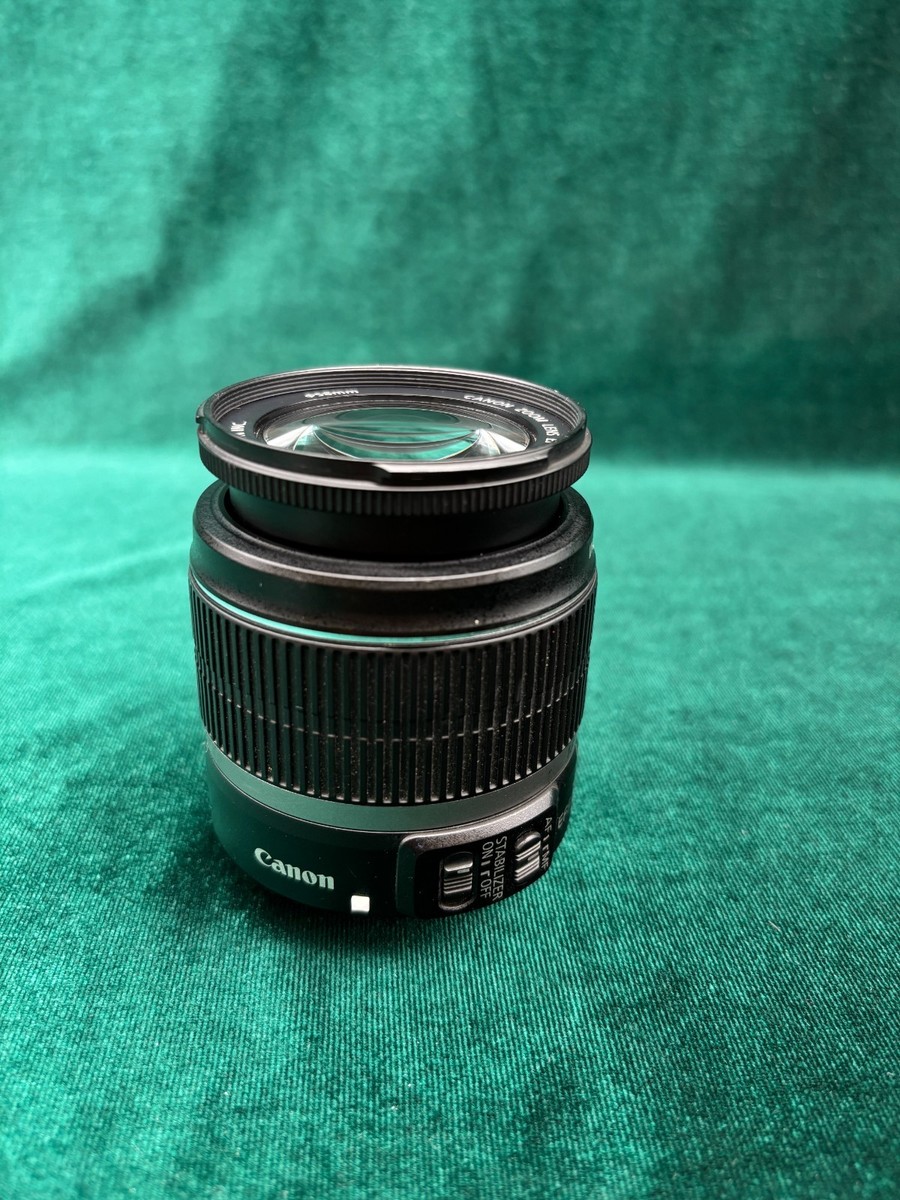Canon Zoom Lens EF-S 18-55mm 1:3.5-5.6 IS Lens | eBay